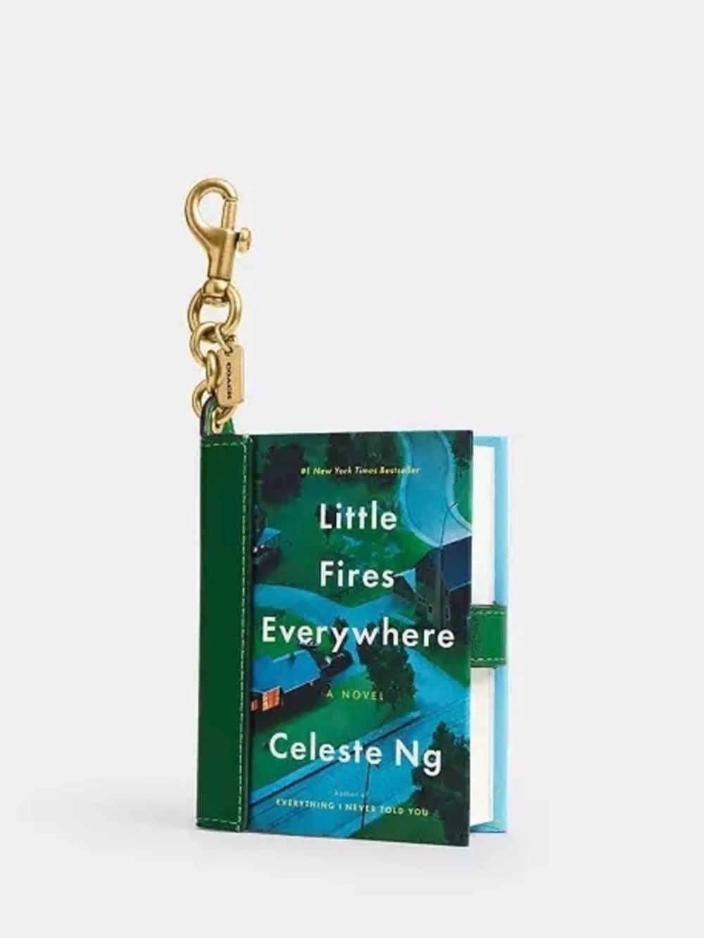 Coach Book Bag Charm—Little Fires Everywhere—NWT - Picture 2 of 7